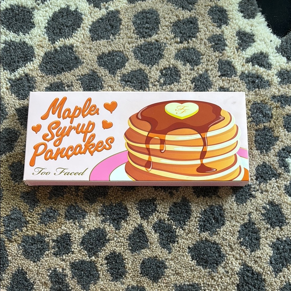 Too Faced Maple Syrup Pancakes Eyeshadow Palette - NIB